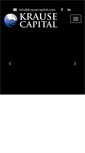 Mobile Screenshot of krausecapital.com